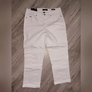 Nine West White Capri Jeans
